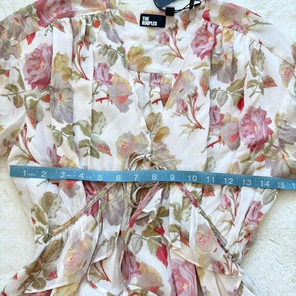 NWT!!! The Kooples women maxi silk dress size 0 or S Retail 715$ - Picture 8 of 11